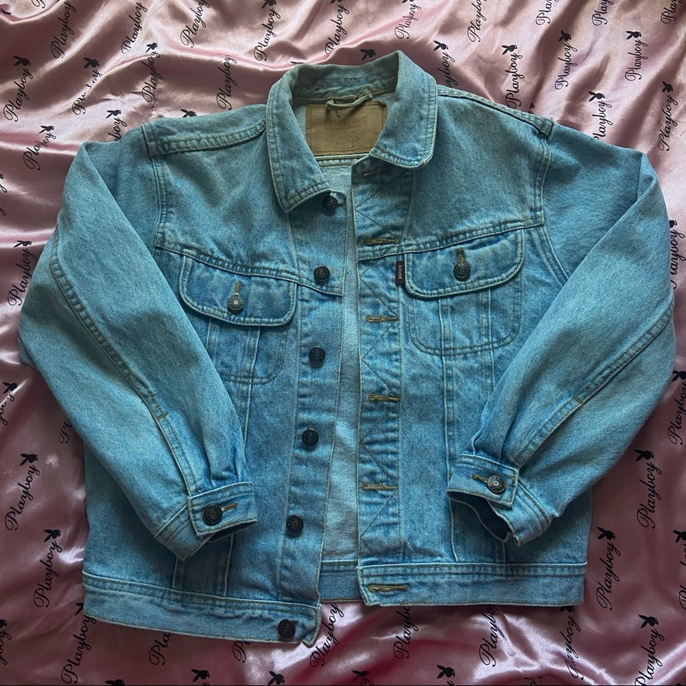 Vintage Denim Jean Jacket Size XS